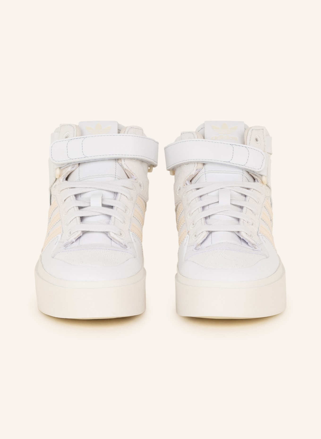 adidas Originals Hightop-Sneaker FORUM BONEGA MID, Farbe: WEISS/ CREME (Bild 3)