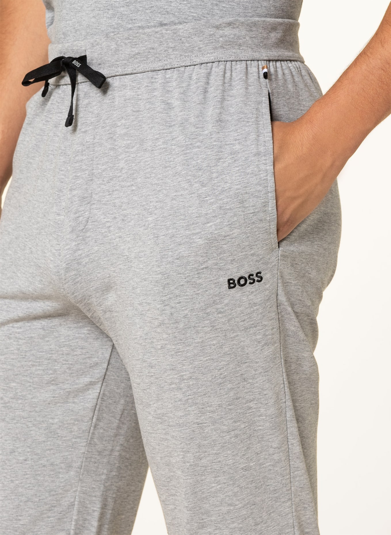 BOSS Lounge-Hose MIX&MATCH , Farbe: GRAU (Bild 5)