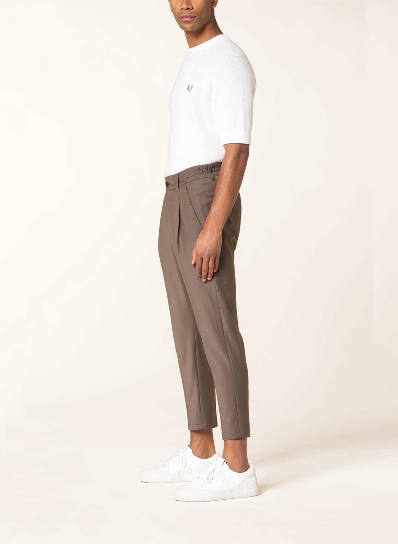 DRYKORN Spodnie garniturowe CHASY extra slim fit, Kolor: 1205 braun (Obrazek 5)