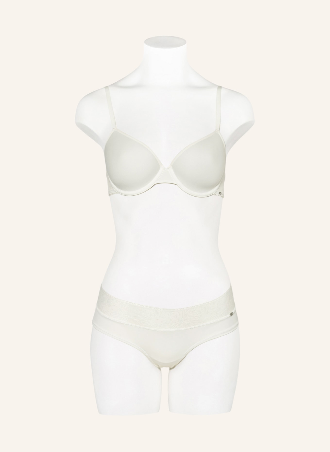 Skiny Spacer bra EVERY DAY IN MICRO LACE, Color: WHITE (Image 2)