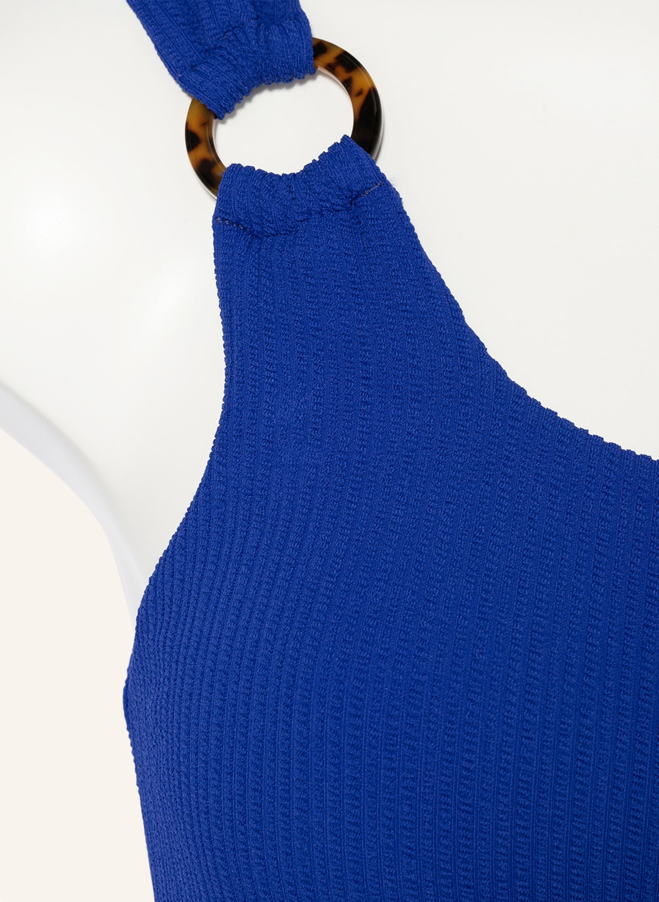 POLO RALPH LAUREN One-shoulder bikini top TWIST RIB , Color: BLUE (Image 4)
