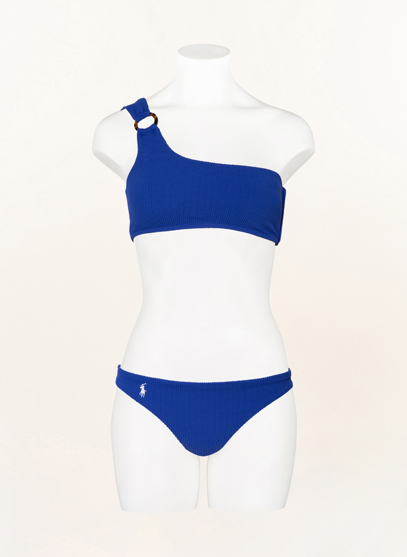 POLO RALPH LAUREN Bikini-Hose TWIST RIB , Farbe: BLAU (Bild 2)