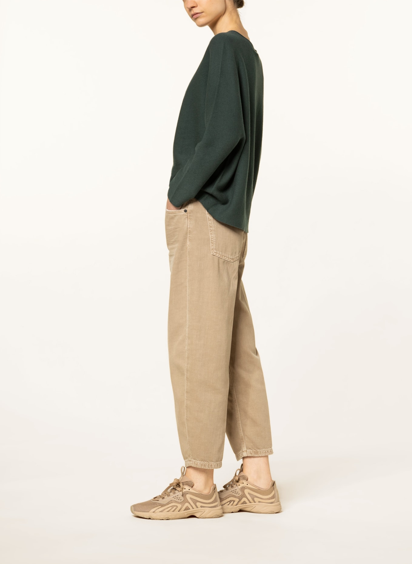 DRYKORN 7/8 jeans SHELTER, Color: 1605 braun (Image 4)