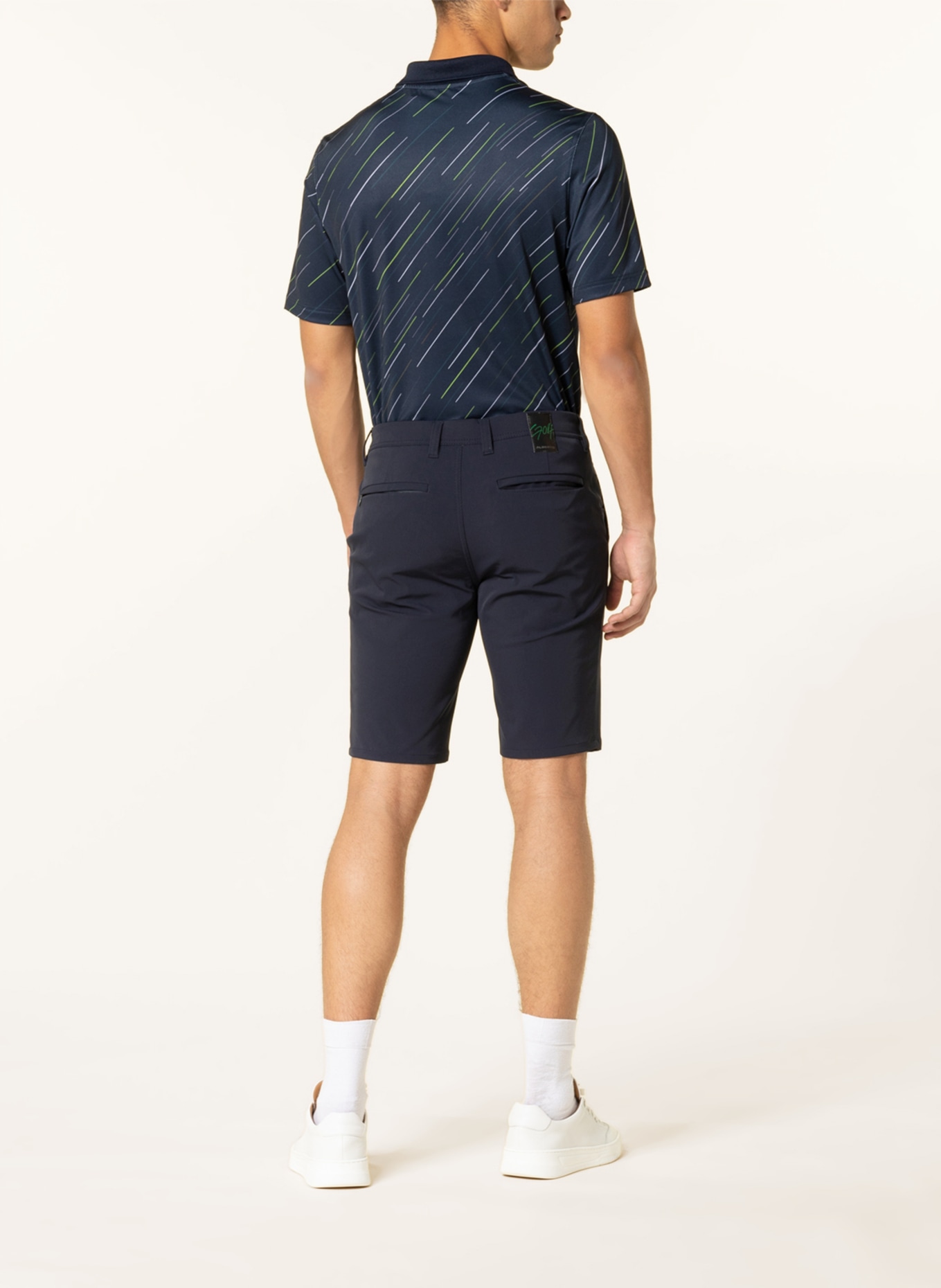 ALBERTO Szorty golfowe EARNIE: GRANATOWY