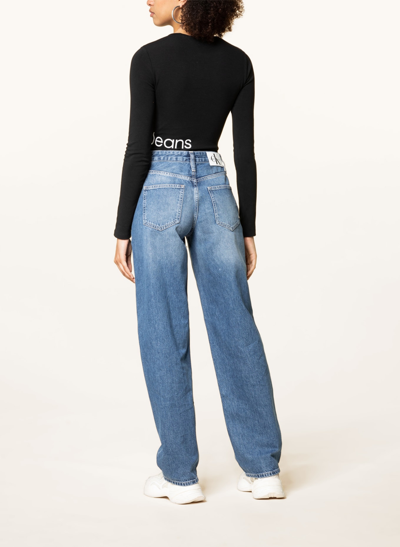 Calvin Klein Jeans Straight Jeans 90S, Farbe: 1BJ DENIM DARK (Bild 3)