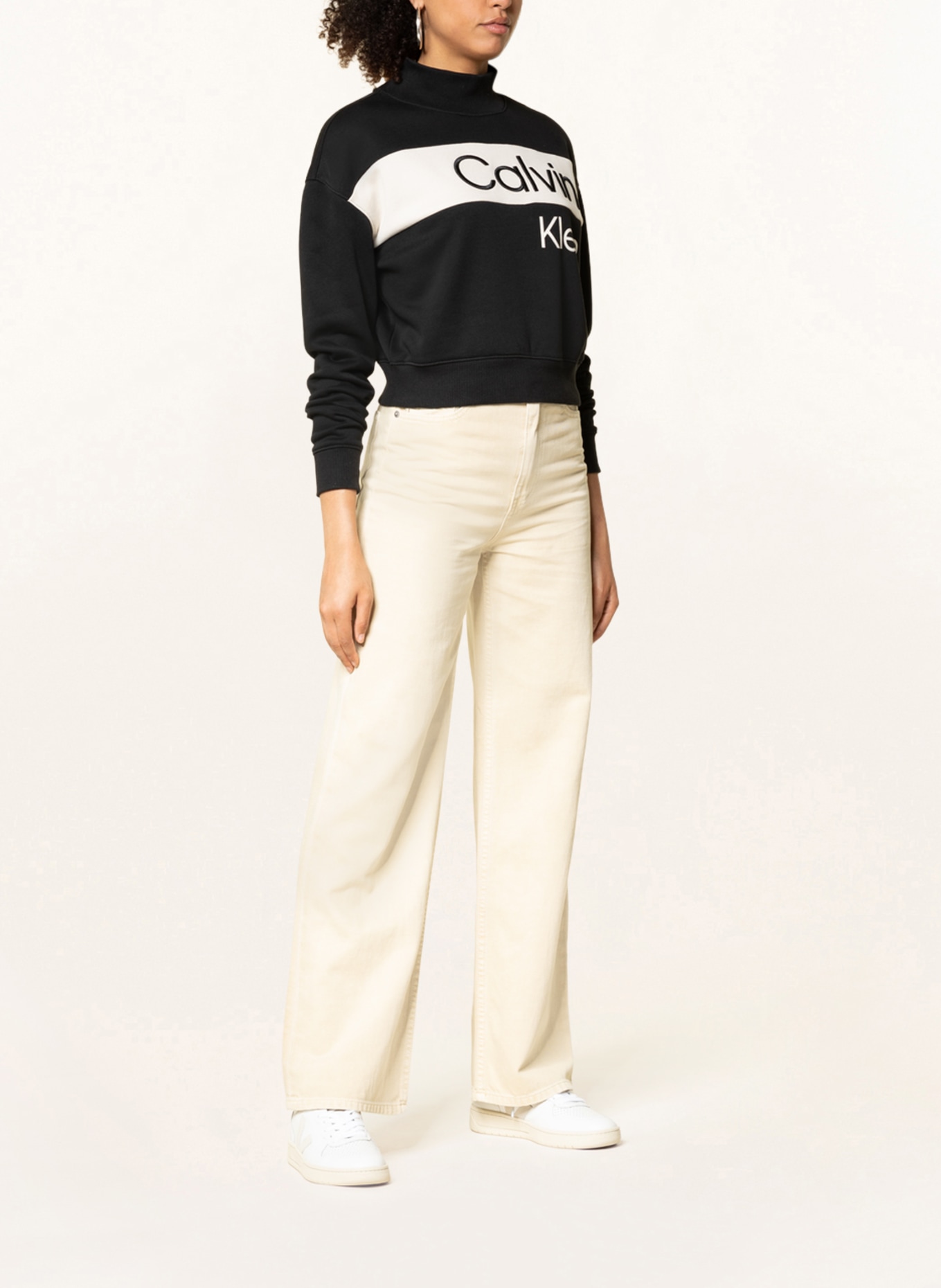 Calvin Klein Jeans Sweatshirt, Farbe: SCHWARZ (Bild 2)