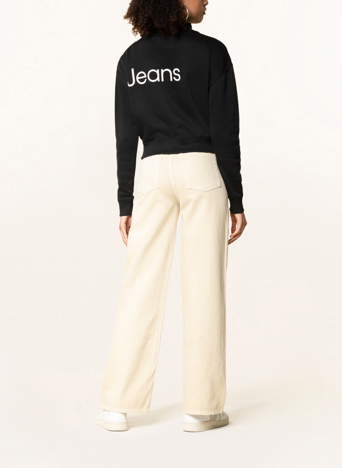 Calvin Klein Jeans Sweatshirt, Farbe: SCHWARZ (Bild 3)
