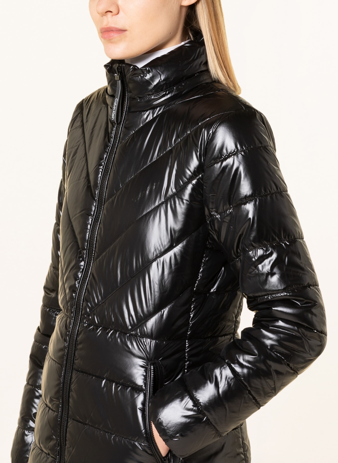Calvin klein sales quilted coat