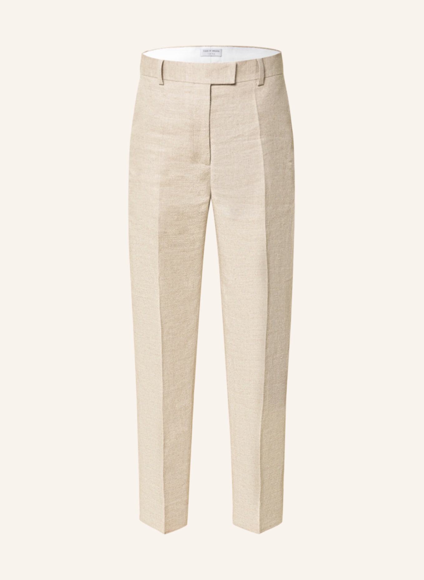 TIGER OF SWEDEN Linen trousers THERA, Color: BEIGE (Image 1)