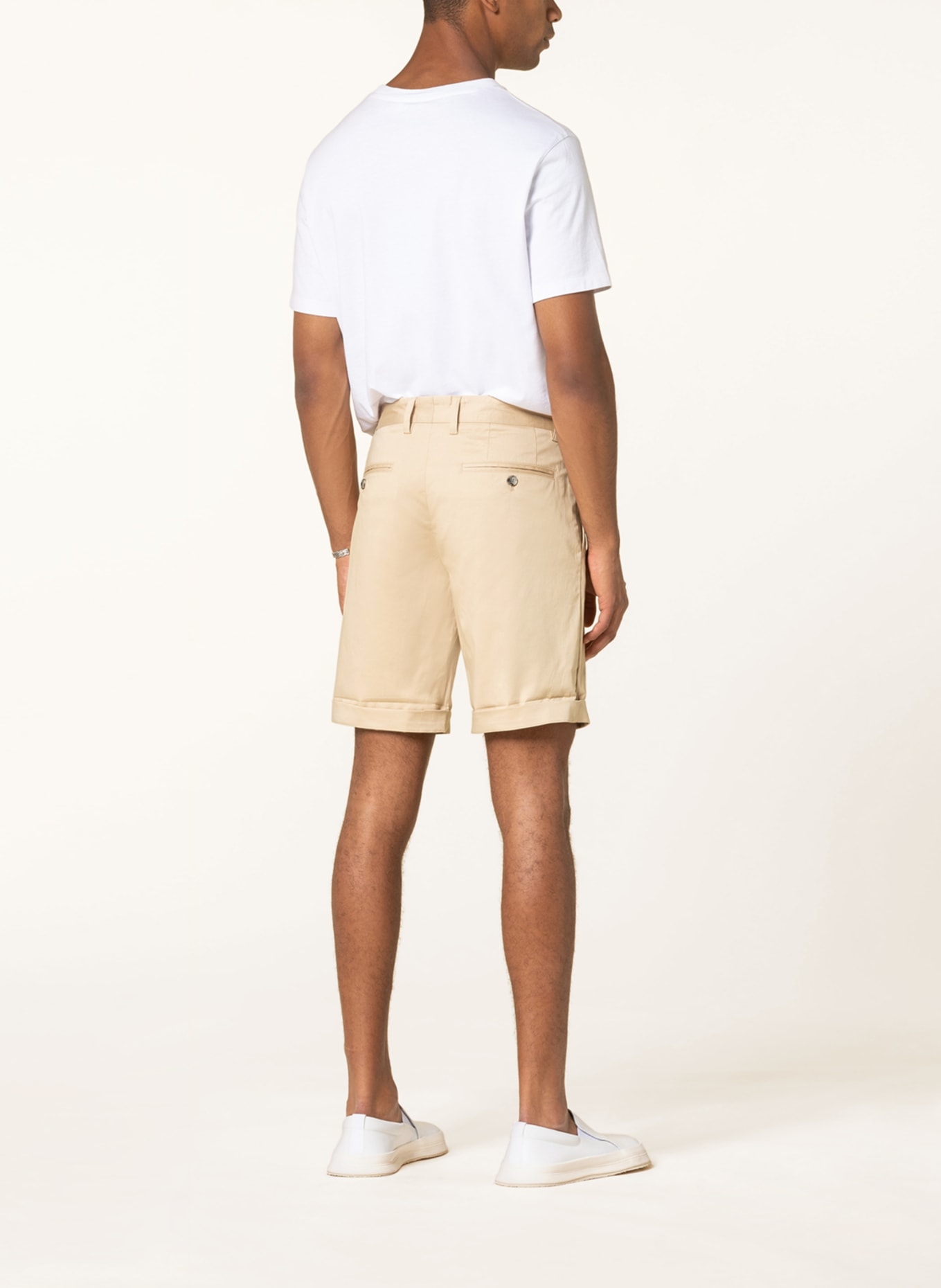J.LINDEBERG Chino shorts slim fit, Color: BEIGE (Image 3)