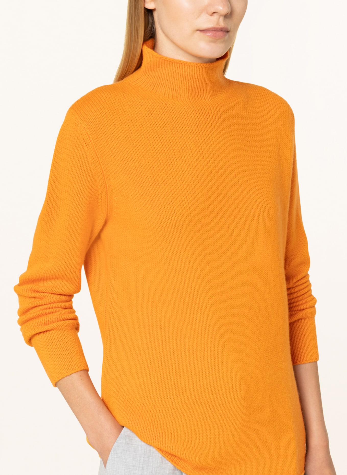 darling harbour Cashmere sweater , Color: ORANGE (Image 4)