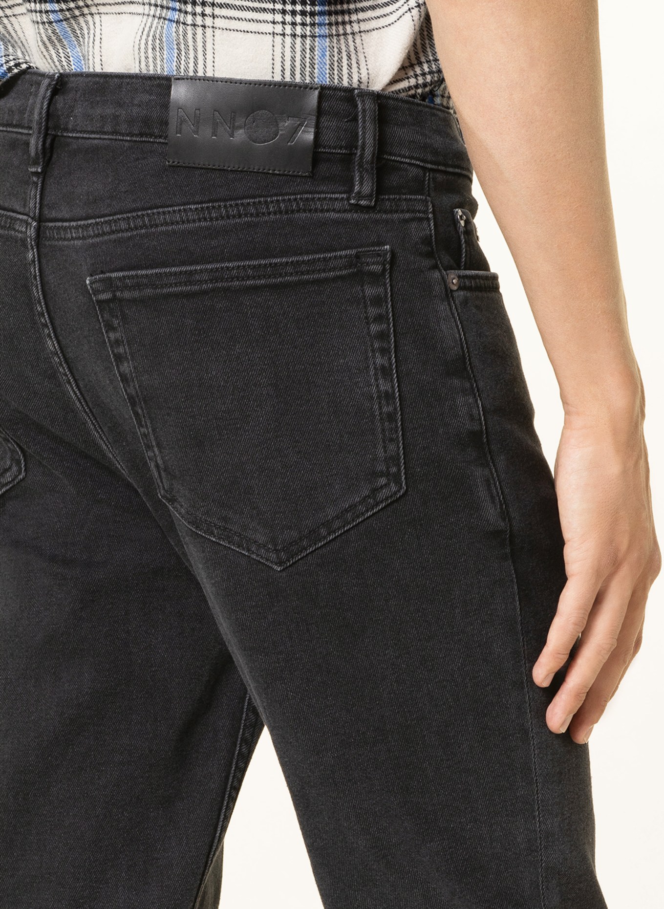 NN.07 Jeans SLATER Slim Fit, Farbe: 909 Grey Denim (Bild 5)