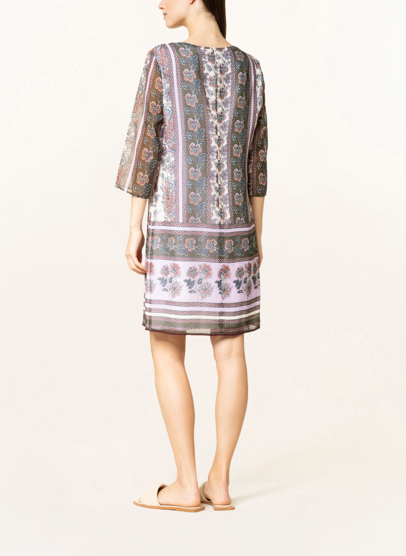 CINQUE Sukienka CIEAST, Kolor: KHAKI/ JASNOFIOLETOWY/ JASNOCZERWONY (Obrazek 3)
