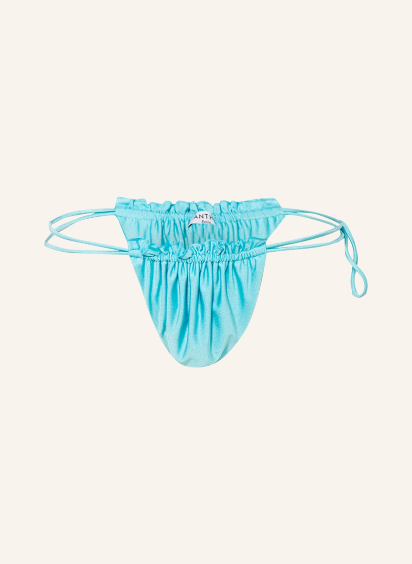 JANTHEE Berlin Triangel-Bikini-Hose AMY BOTTOM , Farbe: TÜRKIS (Bild 1)