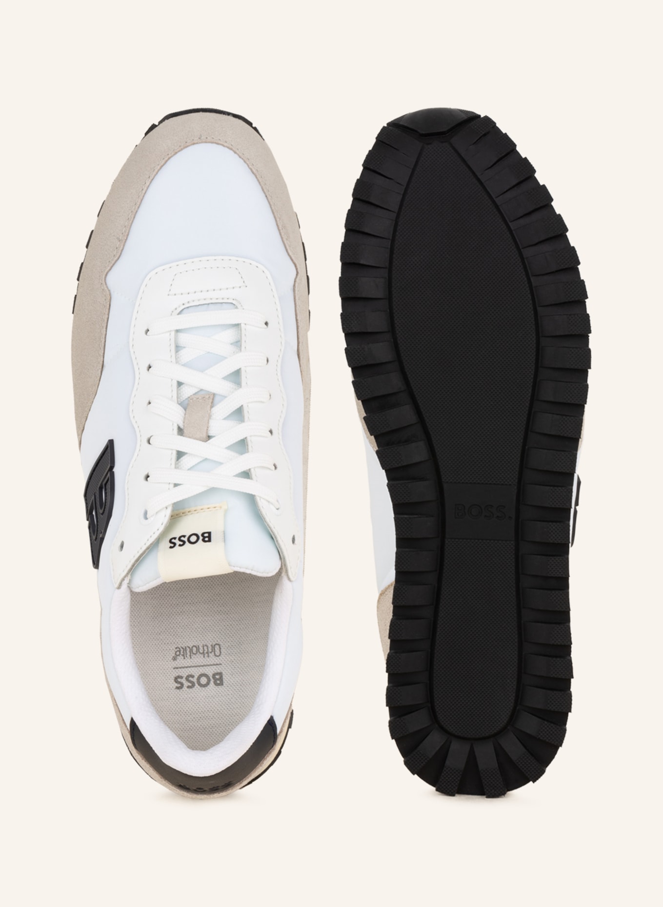 BOSS Sneakers PARKOUR RUNN in white light gray