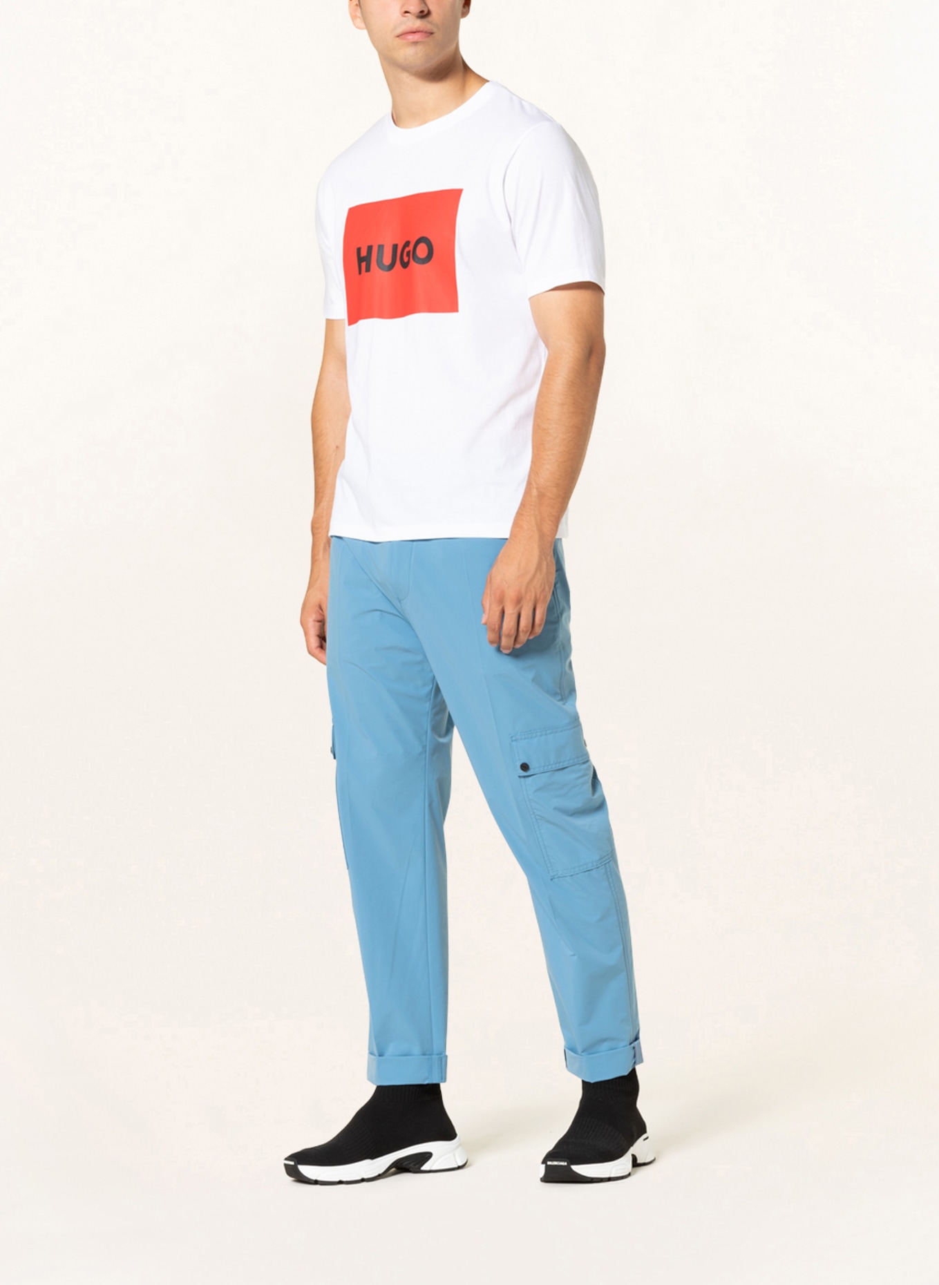 HUGO T-Shirt DULIVE, Farbe: WEISS (Bild 2)