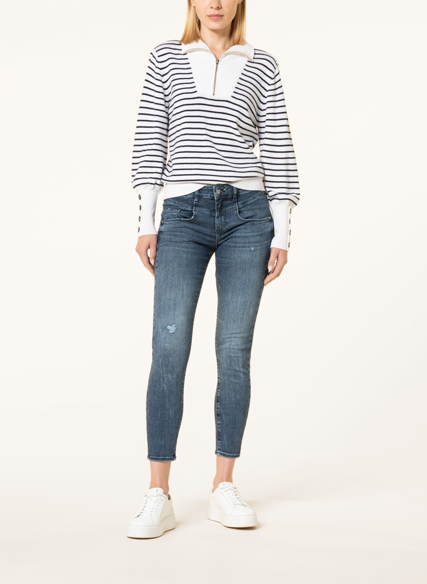 BRAX Skinny jeans ANA , Color: 29 USED BLUE DESTROY & REPAIR (Image 2)