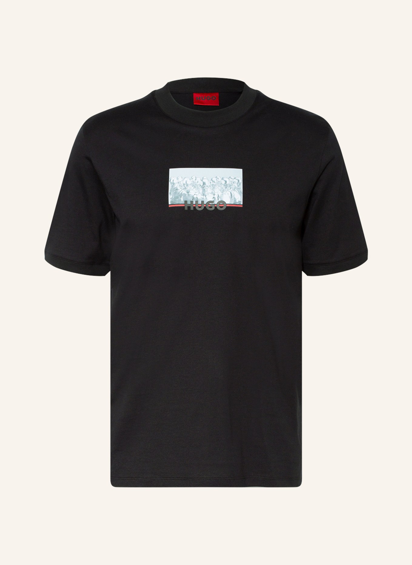 HUGO T-Shirt DILLIAM, Farbe: SCHWARZ(Bild null)