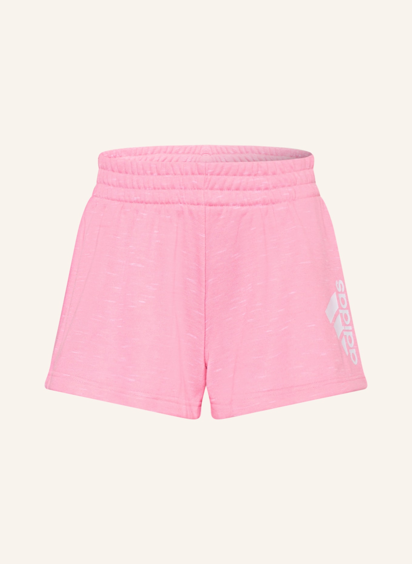 adidas Sweat shorts BADGE OF SPORT, Color: PINK (Image 1)