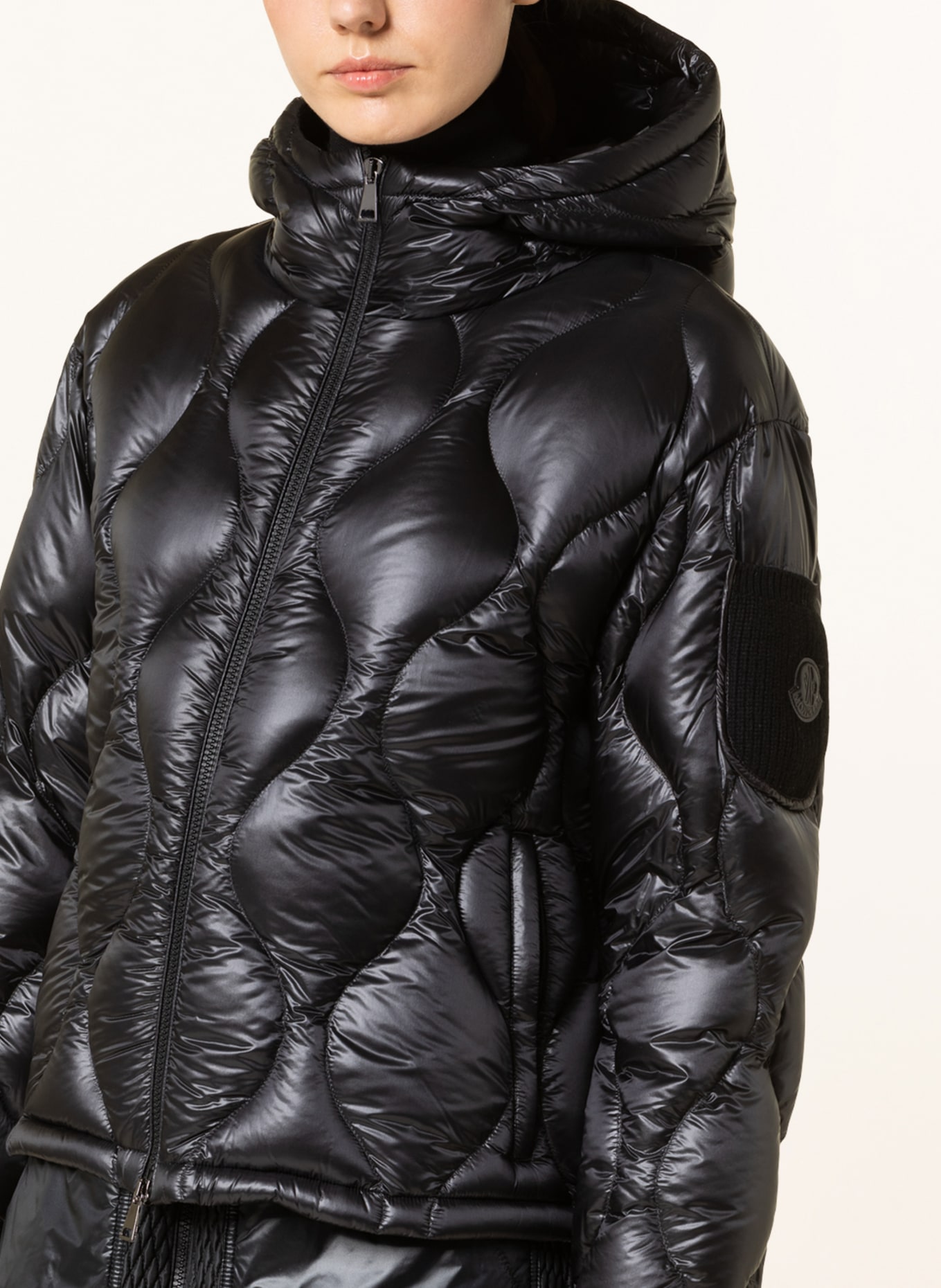 MONCLER Down jacket ANTHON, Color: BLACK (Image 5)
