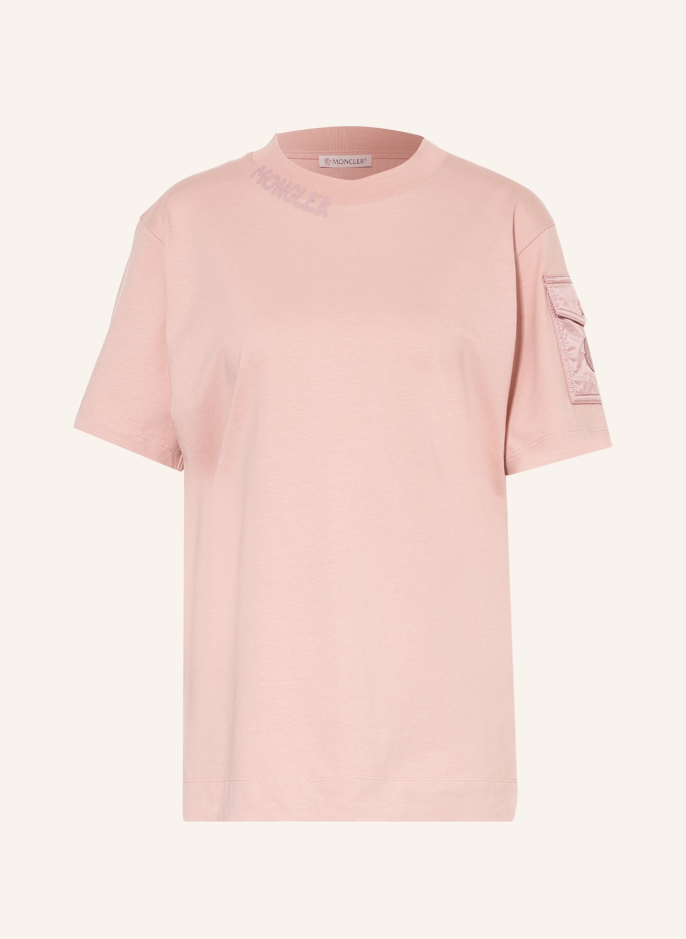 MONCLER T-shirt, Color: ROSE (Image 1)