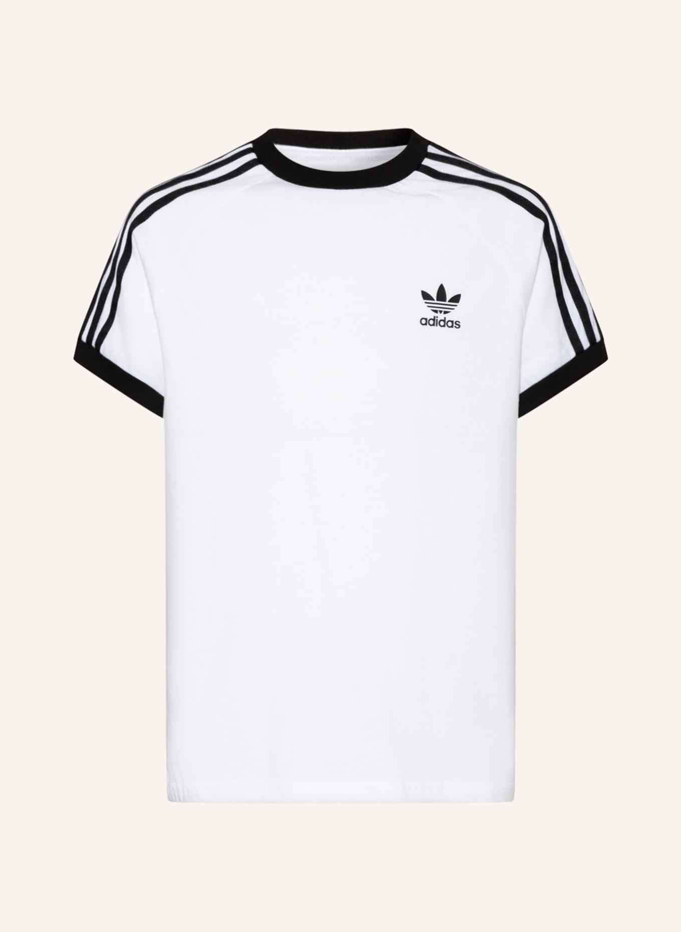 adidas Originals T-Shirt 3STRIPES, Farbe: WEISS (Bild 1)