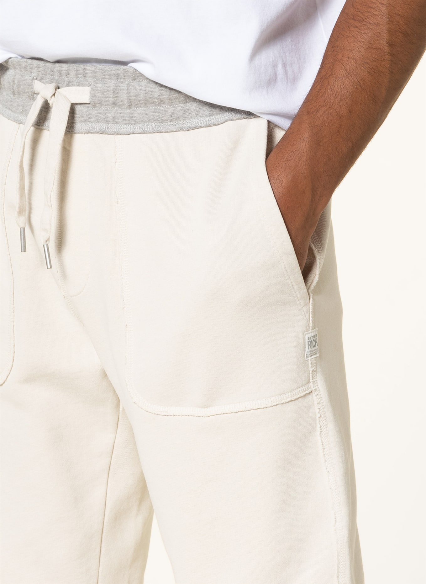 BETTER RICH Sweatpants, Color: ECRU (Image 5)