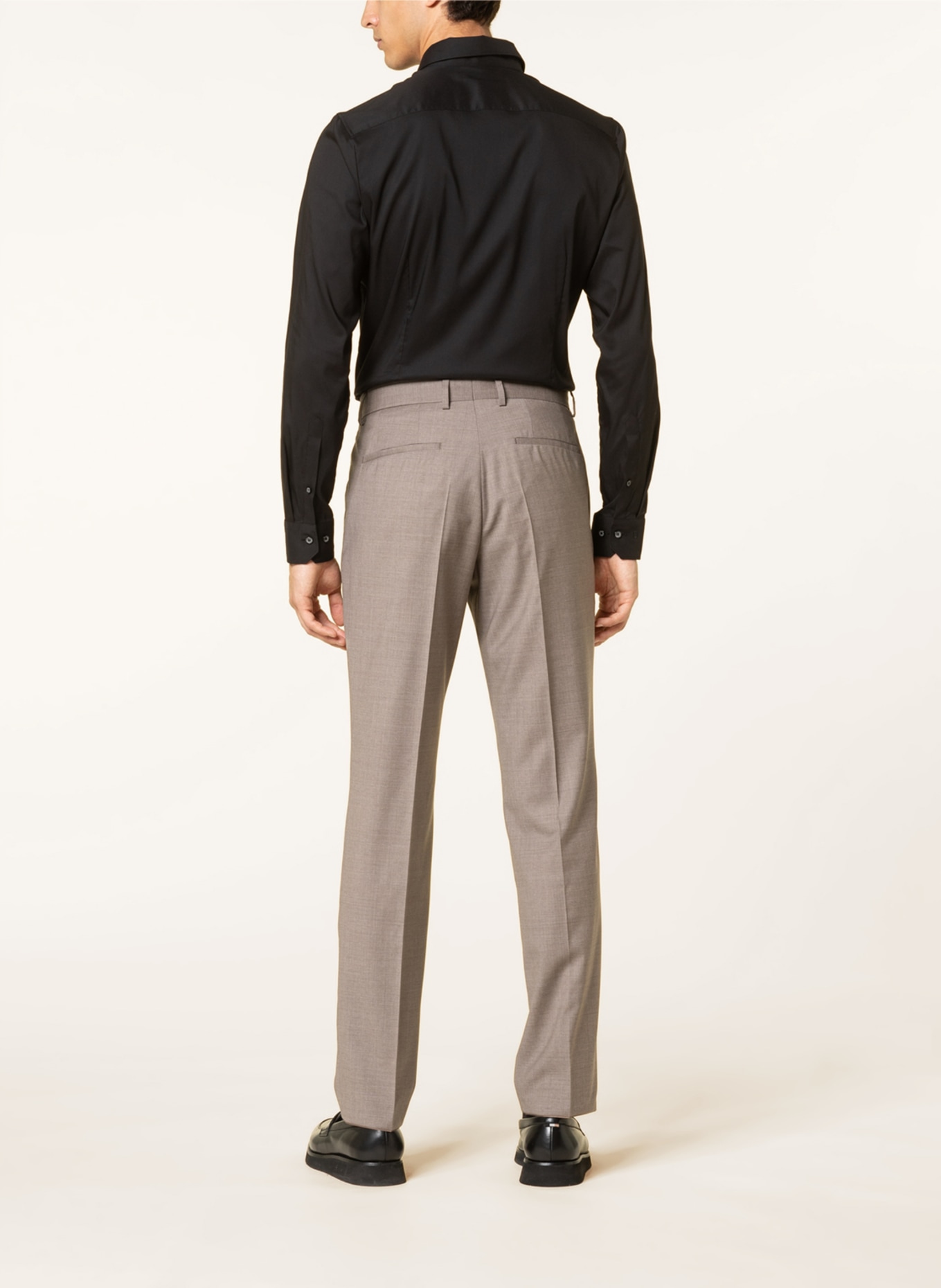 BOSS Anzughose LENON Regular Fit, Farbe: 275 LIGHT BEIGE (Bild 4)