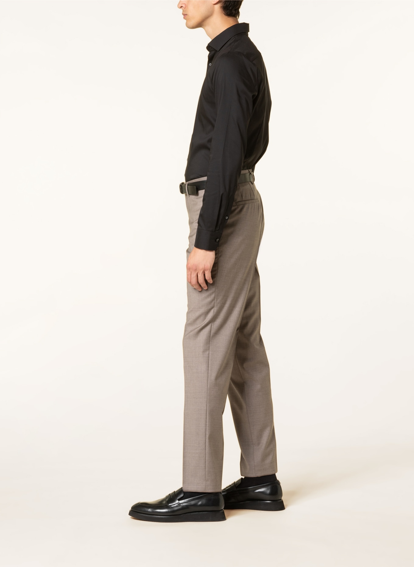 BOSS Anzughose LENON Regular Fit, Farbe: 275 LIGHT BEIGE (Bild 5)