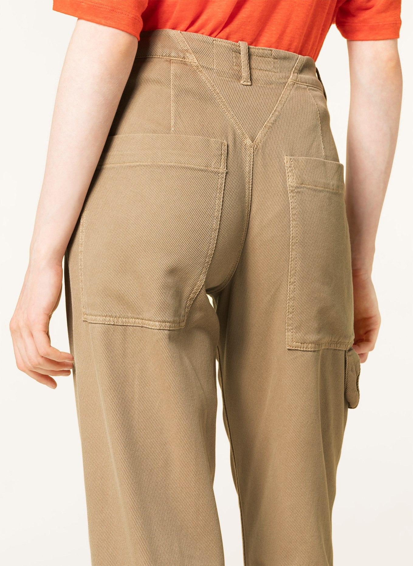 DRYKORN 7/8 trousers CLEVER, Color: LIGHT BROWN (Image 5)