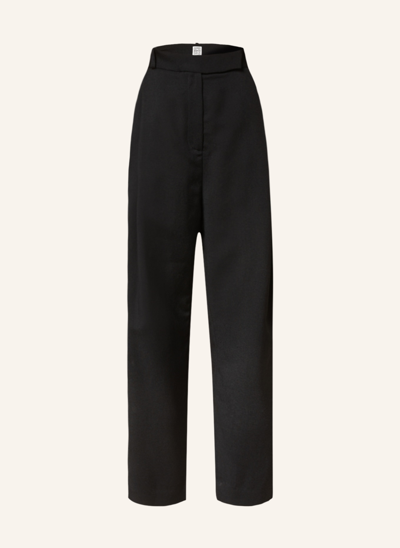 TOTEME 7/8 trousers , Color: BLACK (Image 1)