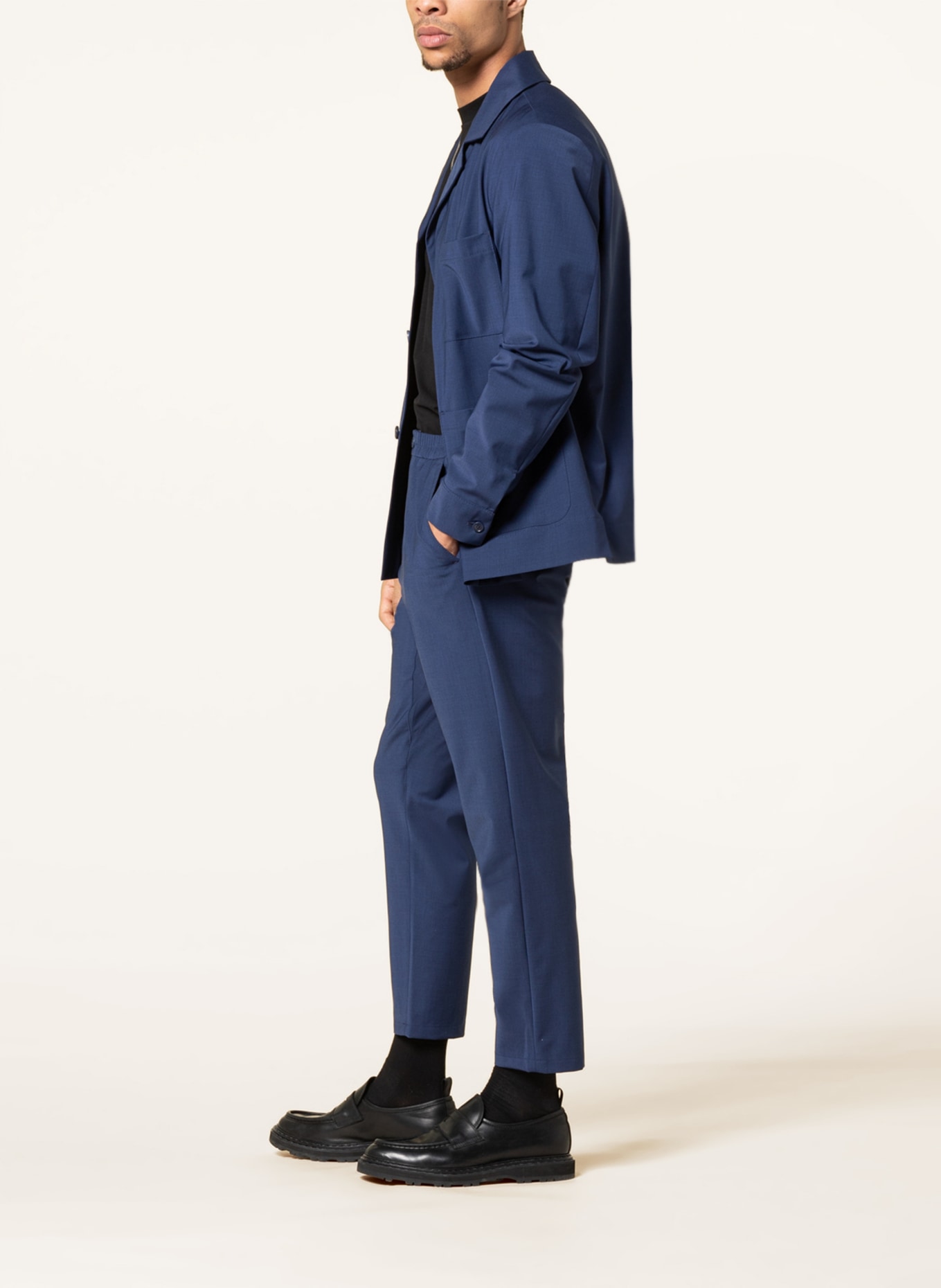 DRYKORN Spodnie MARO w stylu dresowym regular fit, Kolor: NIEBIESKI (Obrazek 4)