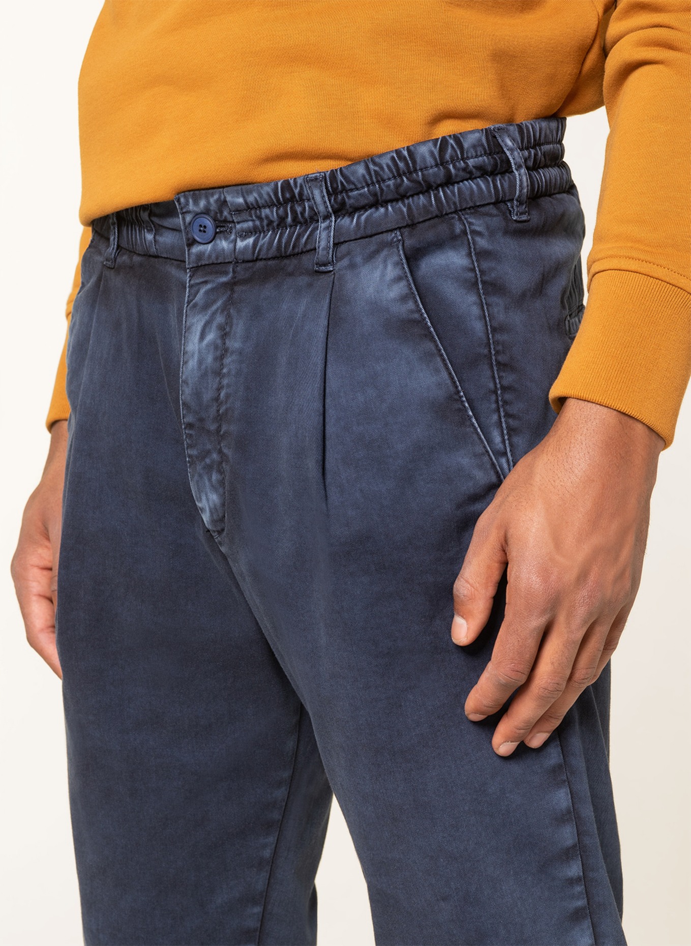 DRYKORN Pants CHASY relaxed fit, Color: DARK BLUE (Image 5)