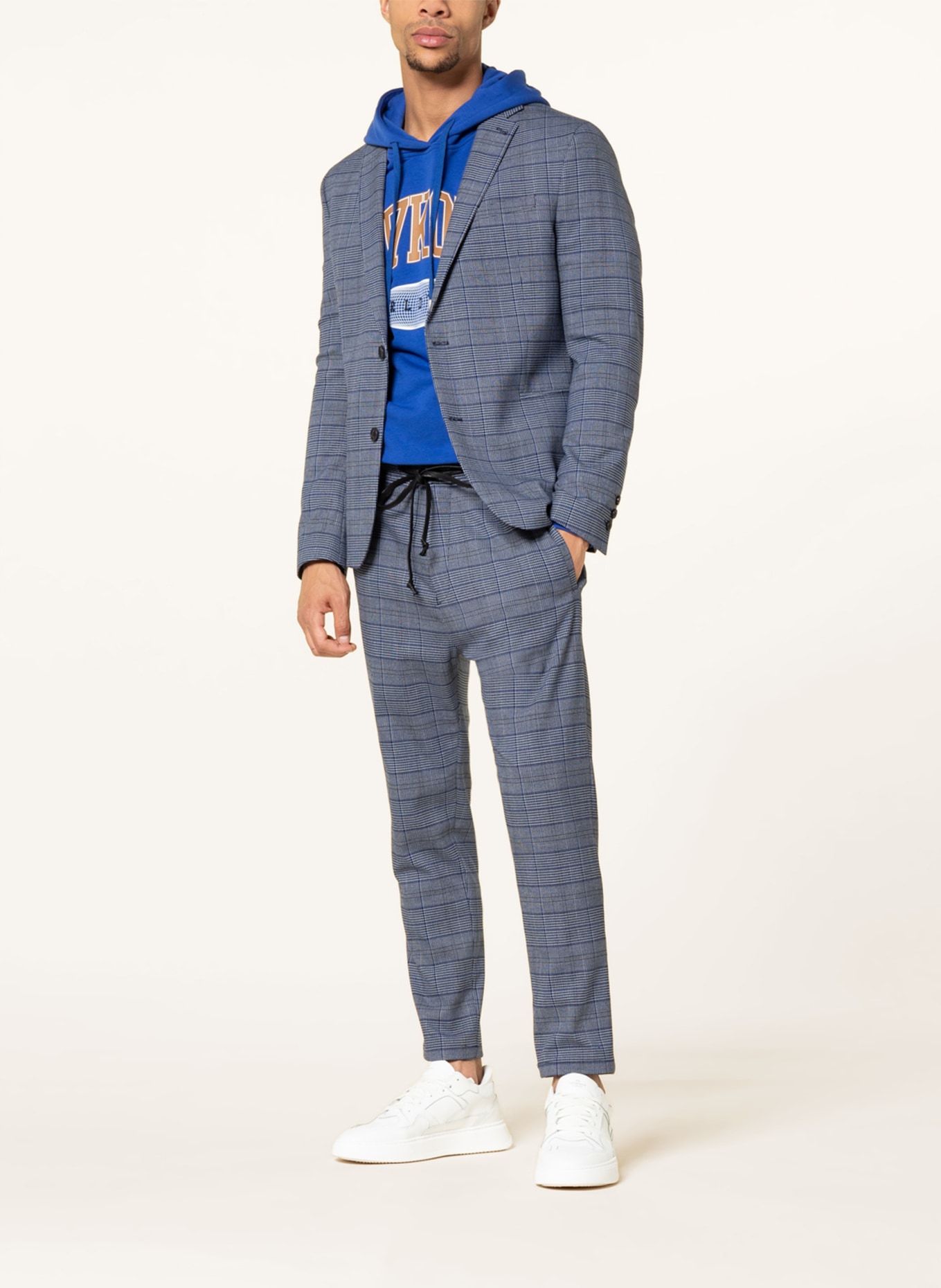 DRYKORN Oblekové kalhoty JEGER Regular Fit, Barva: 3404 blau (Obrázek 2)