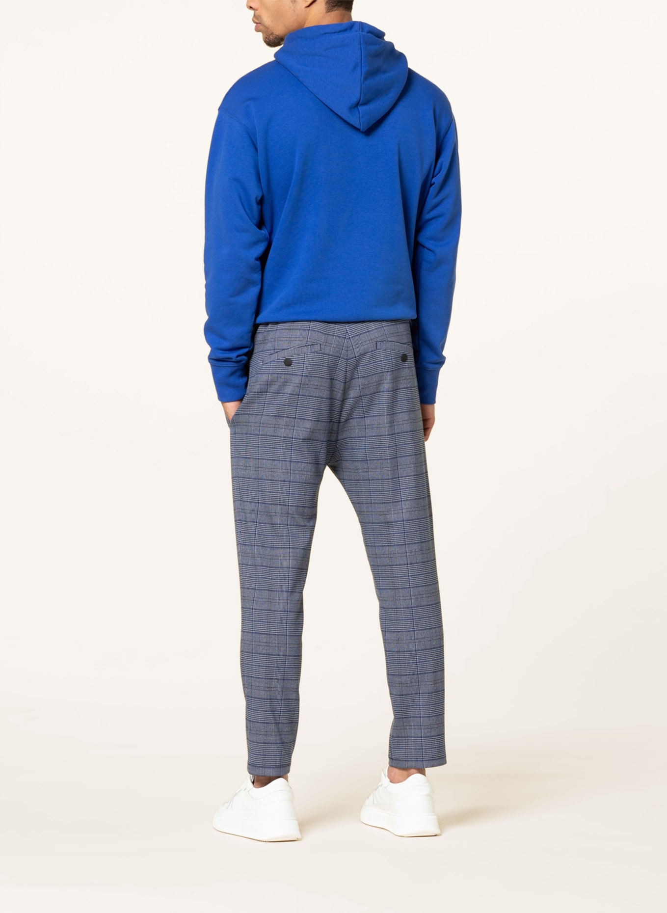 DRYKORN Oblekové kalhoty JEGER Regular Fit, Barva: 3404 blau (Obrázek 4)