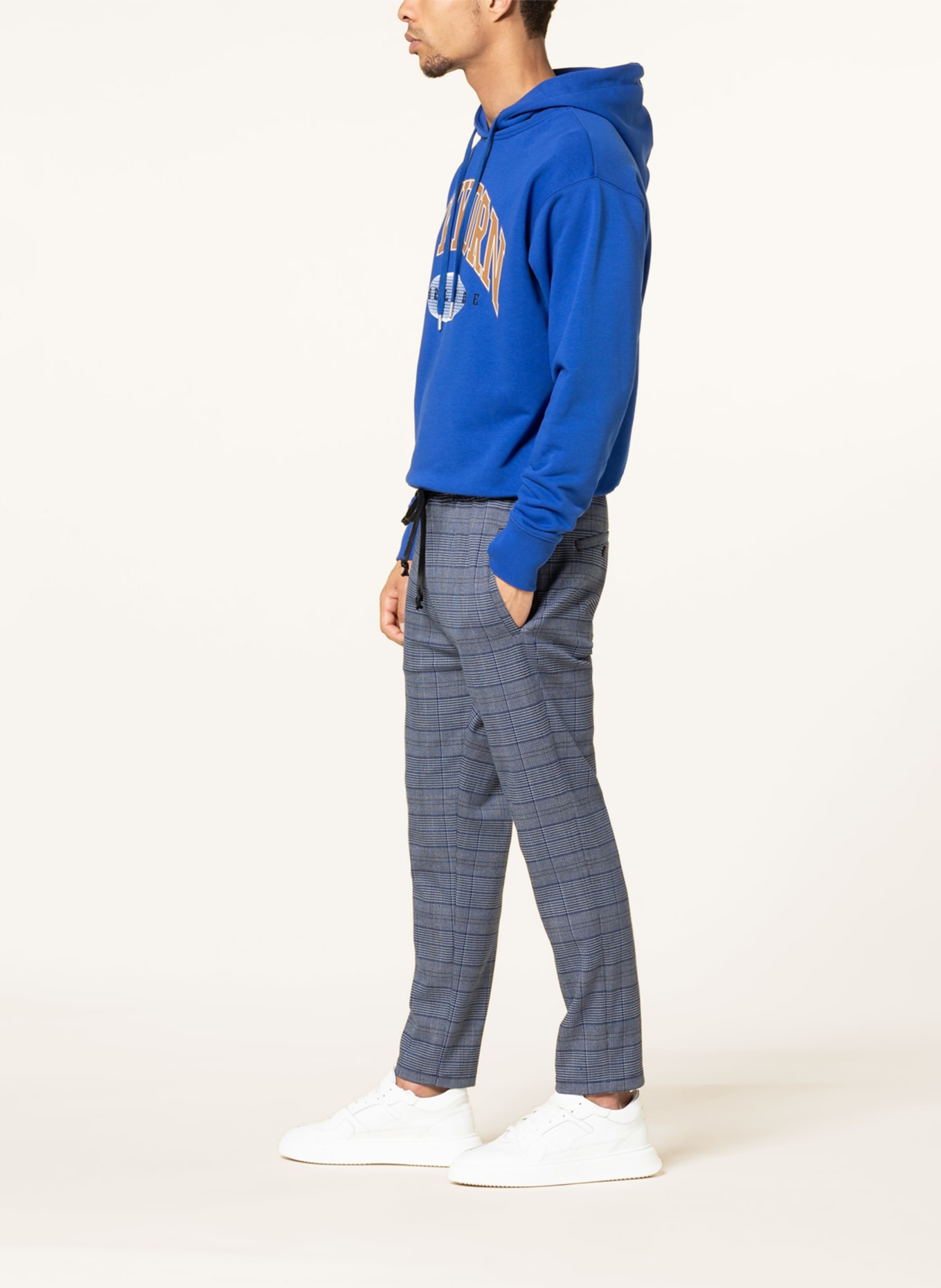 DRYKORN Oblekové kalhoty JEGER Regular Fit, Barva: 3404 blau (Obrázek 5)