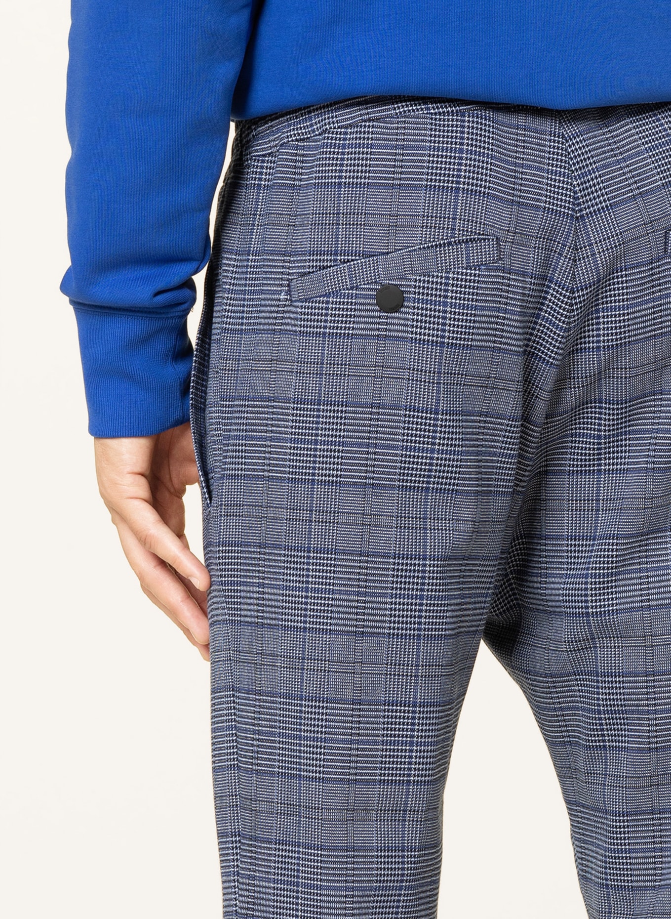 DRYKORN Oblekové kalhoty JEGER Regular Fit, Barva: 3404 blau (Obrázek 6)
