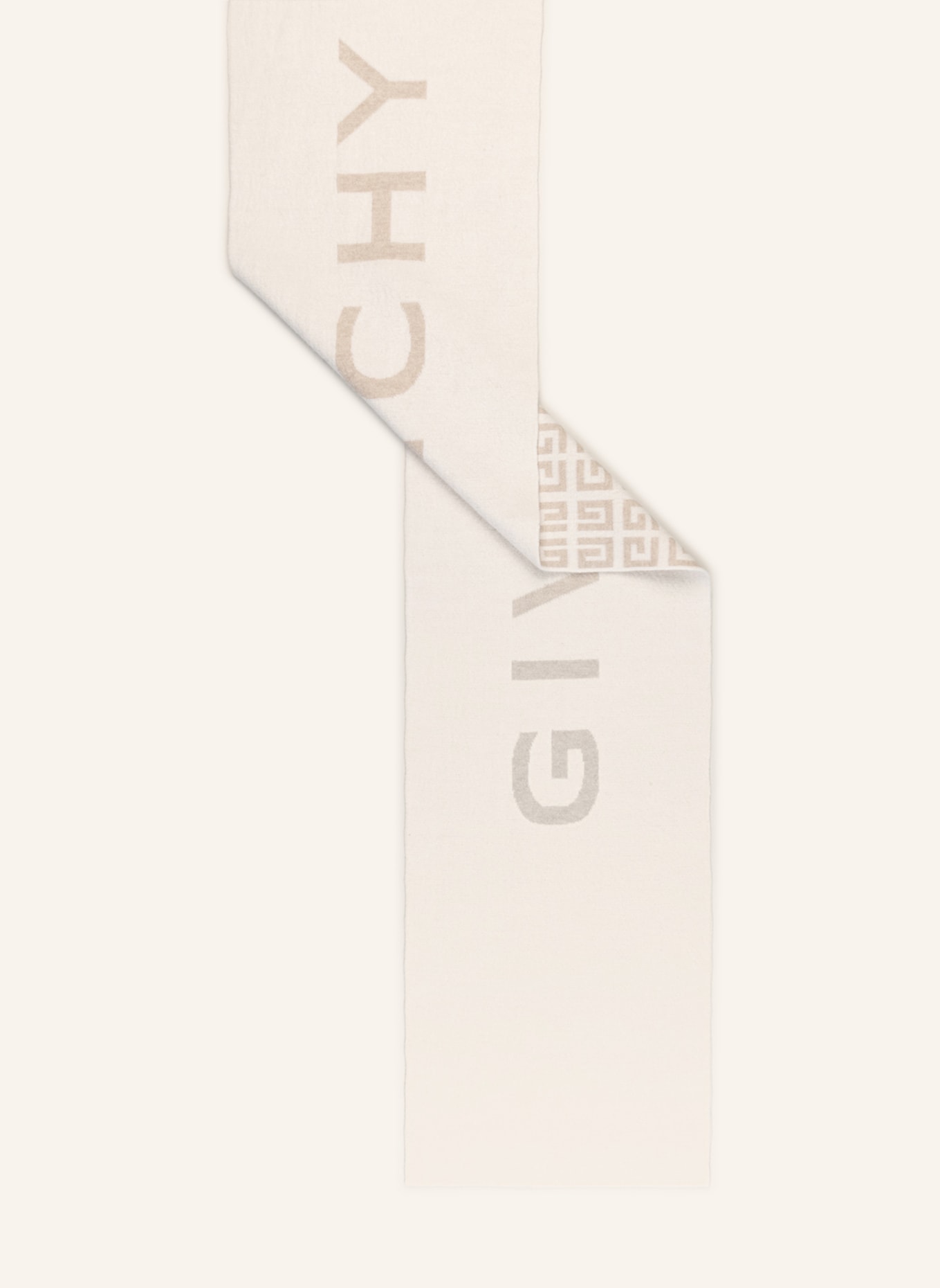 GIVENCHY Schal mit Cashmere , Farbe: CREME (Bild 2)