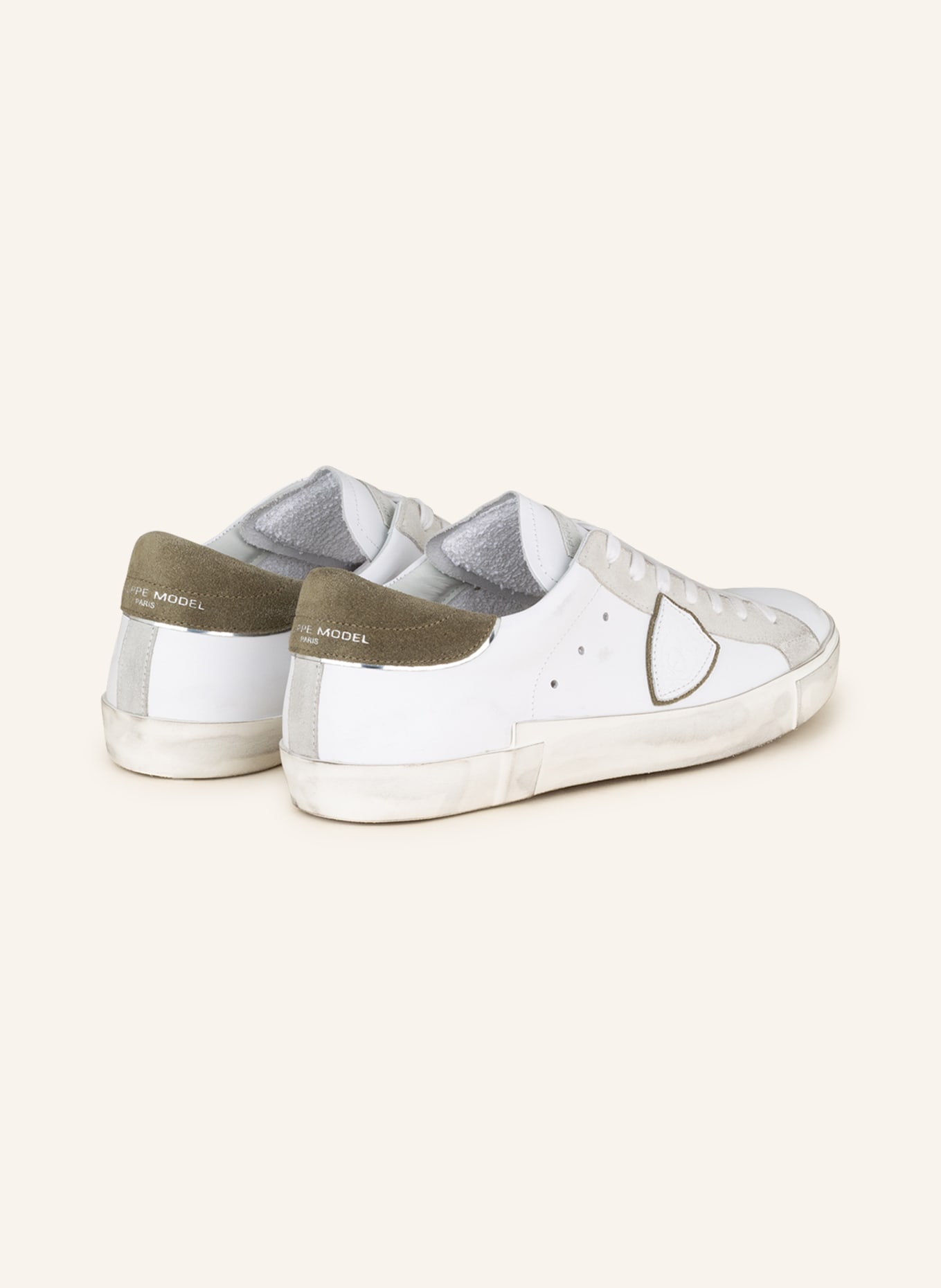 PHILIPPE MODEL Sneakers PRSX, Color: WHITE/ GRAY (Image 2)