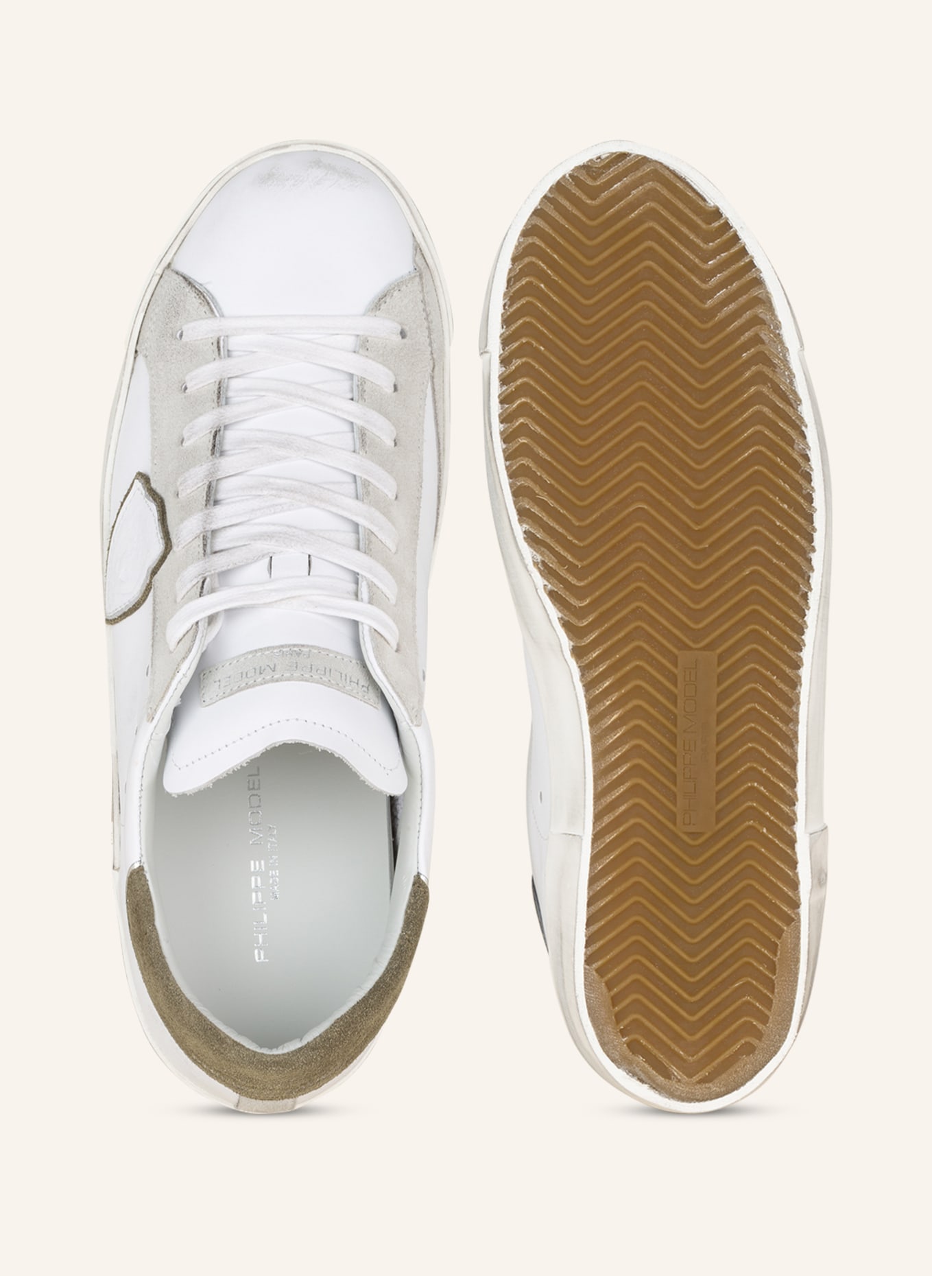 PHILIPPE MODEL Sneakers PRSX, Color: WHITE/ GRAY (Image 5)