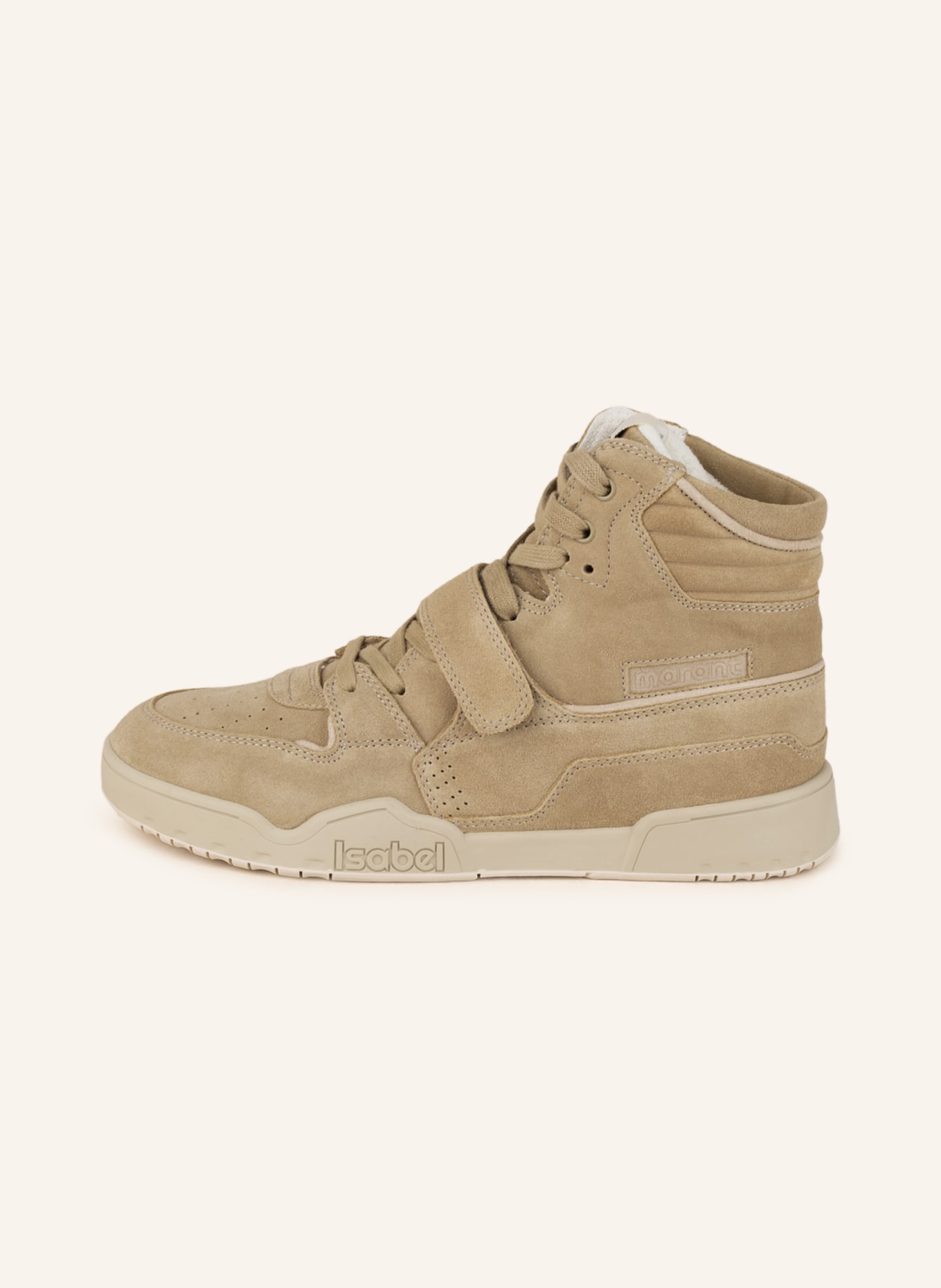 ISABEL MARANT High top sneakers ALSEE in beige