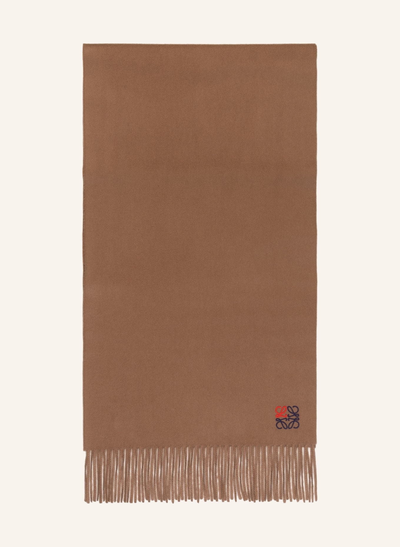 LOEWE Cashmere scarf , Color: CAMEL (Image 1)