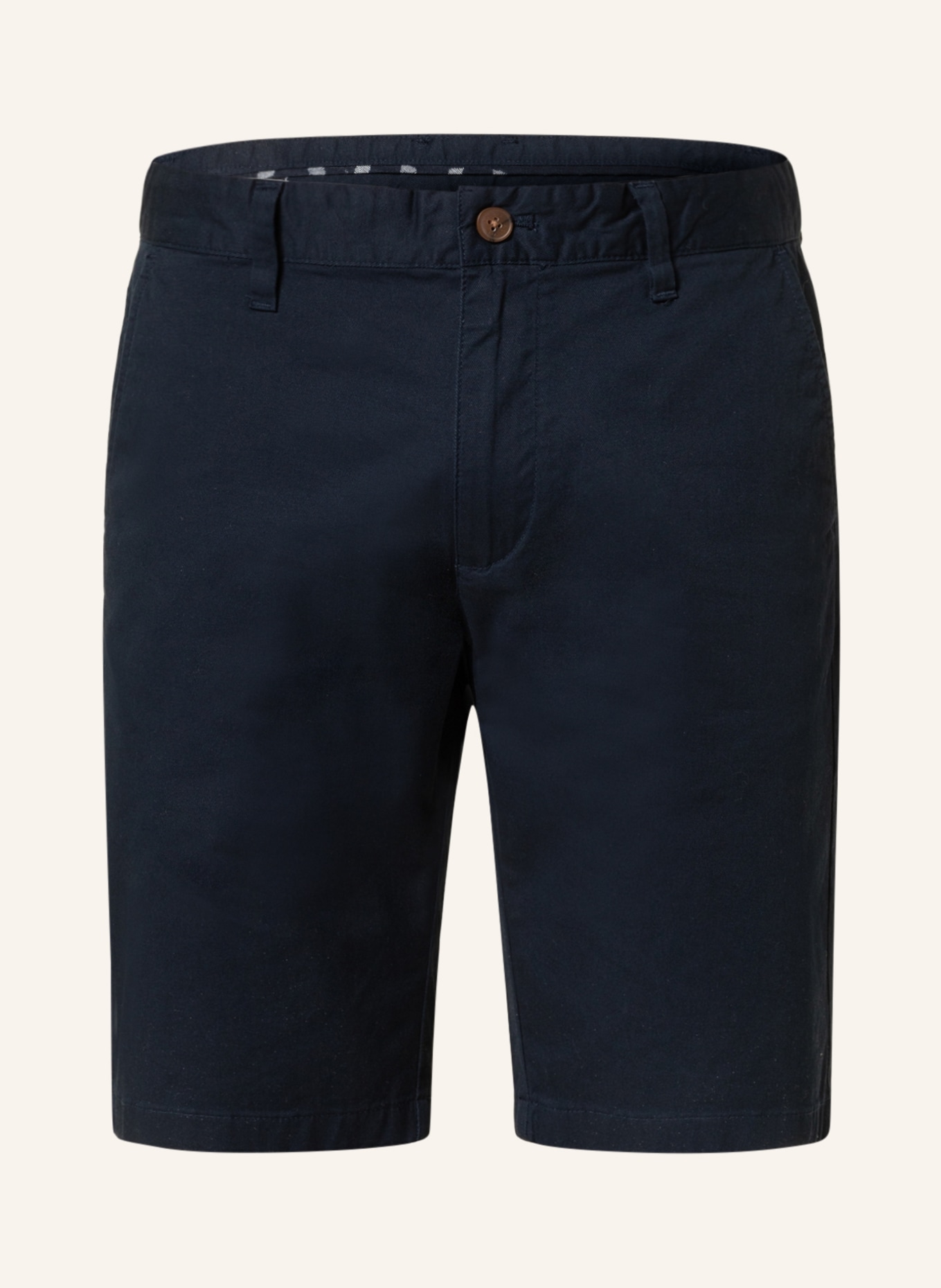 s.Oliver RED Chino shorts slim fit, Color: DARK BLUE (Image 1)