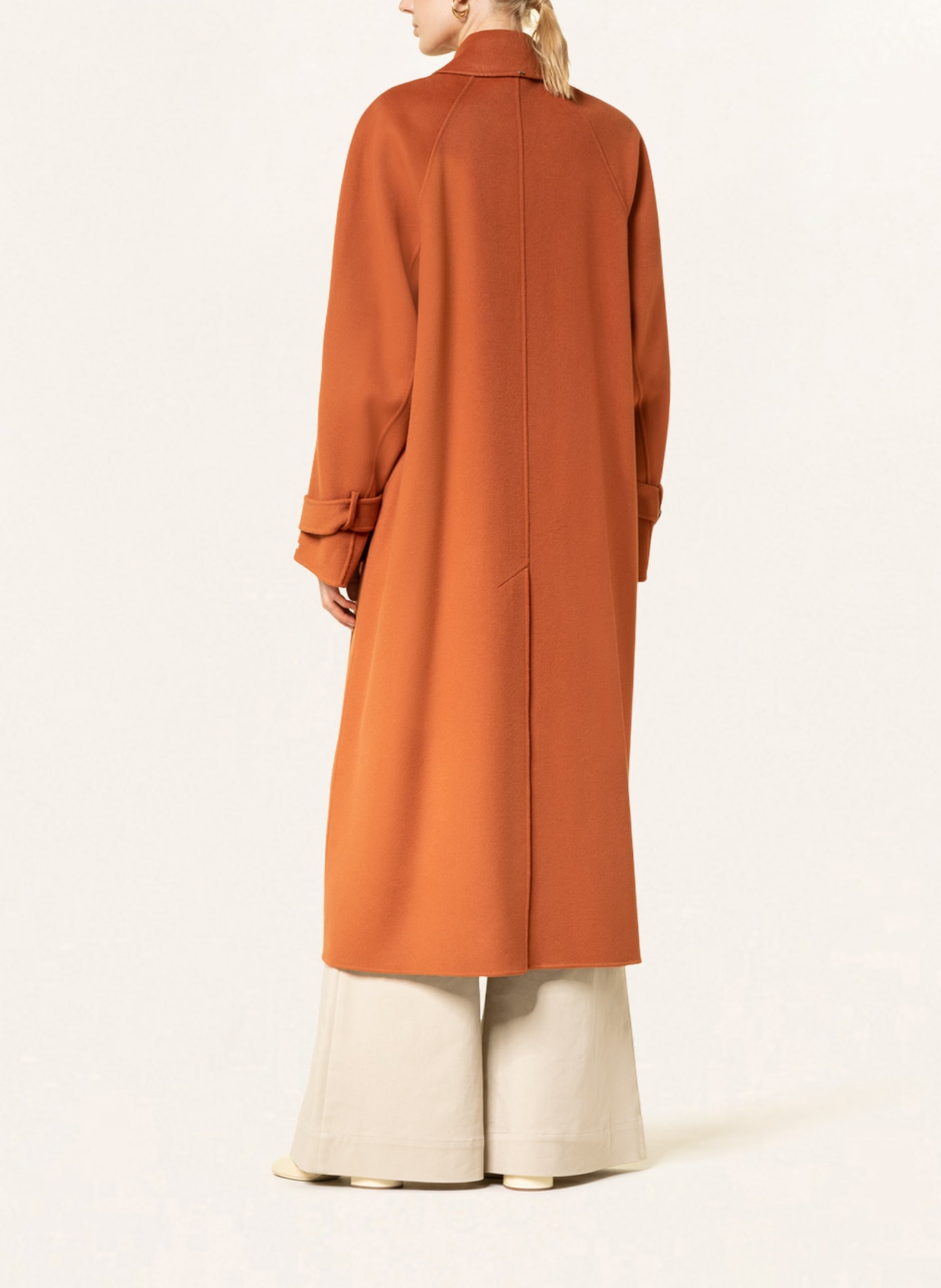 SPORTMAX Wool coat TARGA , Color: DARK ORANGE (Image 3)