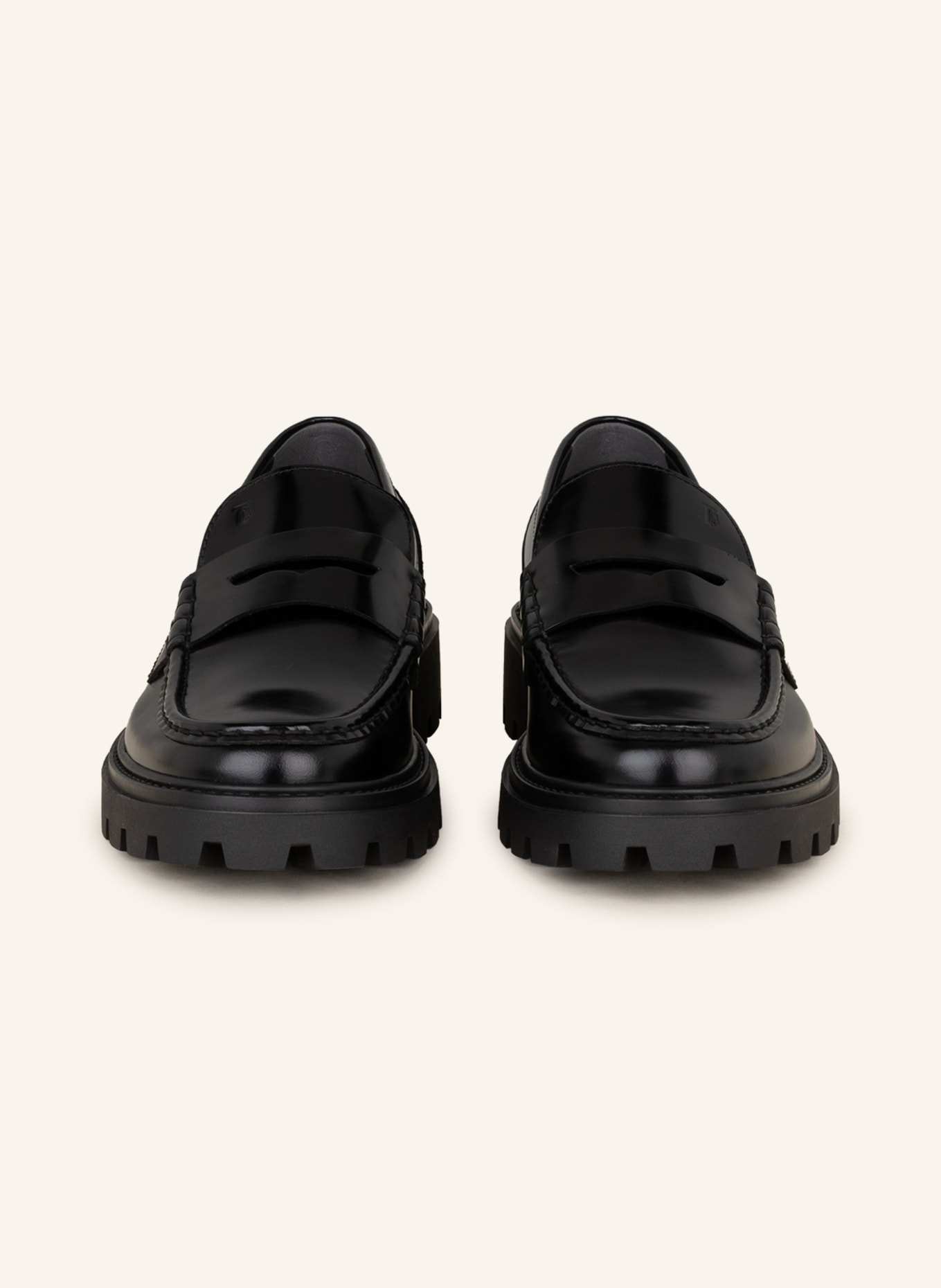 TOD'S Penny loafers, Color: BLACK (Image 3)