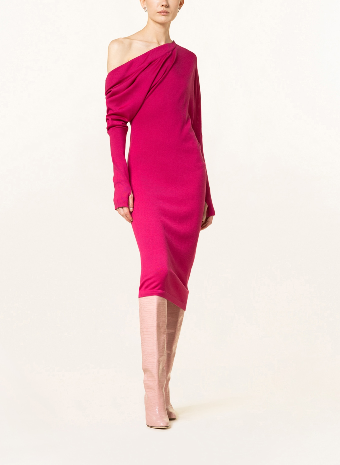 TOM FORD Knit dress made of cashmere with silk , Color: PINK (Image 2)