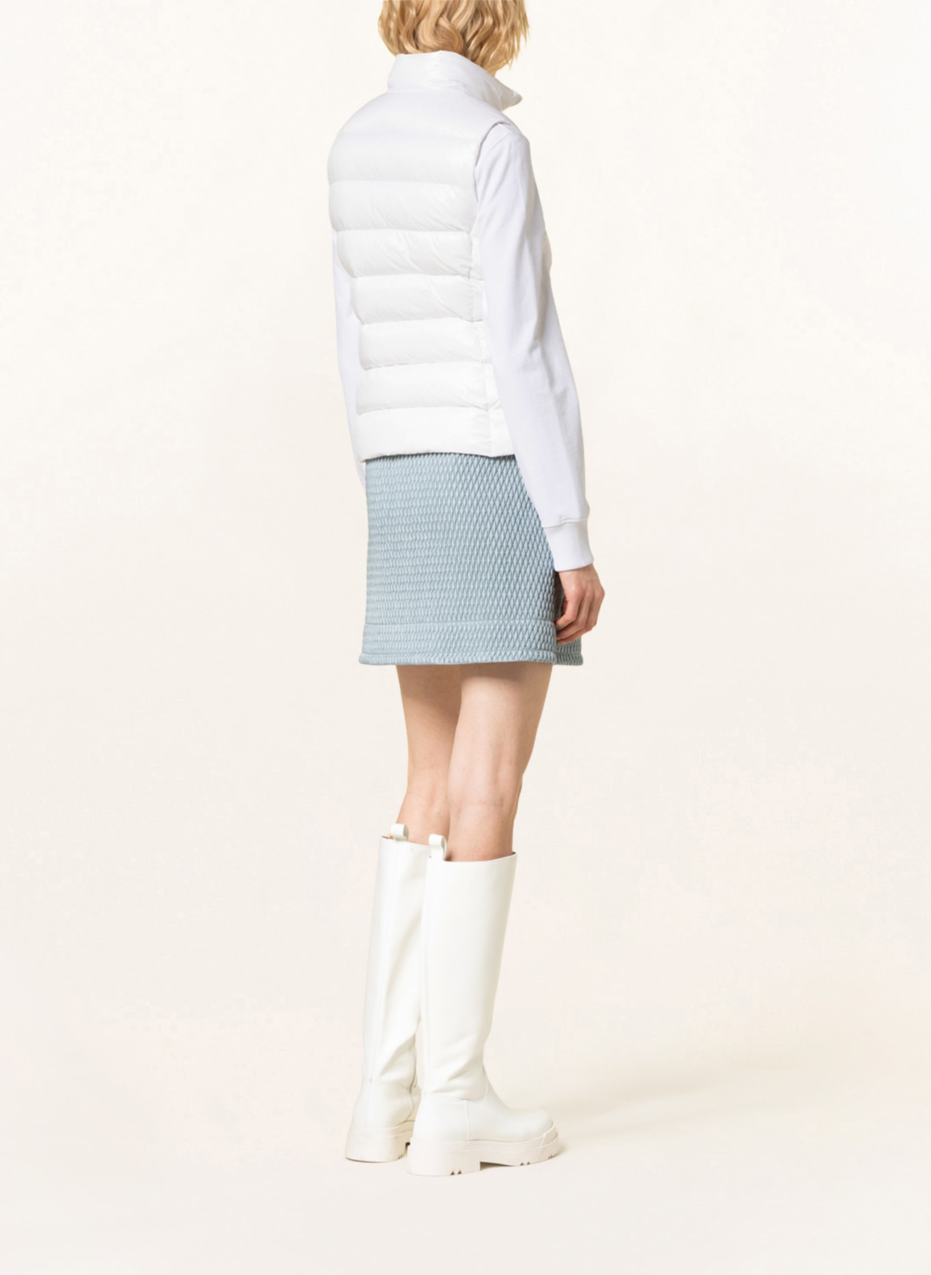 MONCLER Down vest GHANY, Color: WHITE (Image 3)