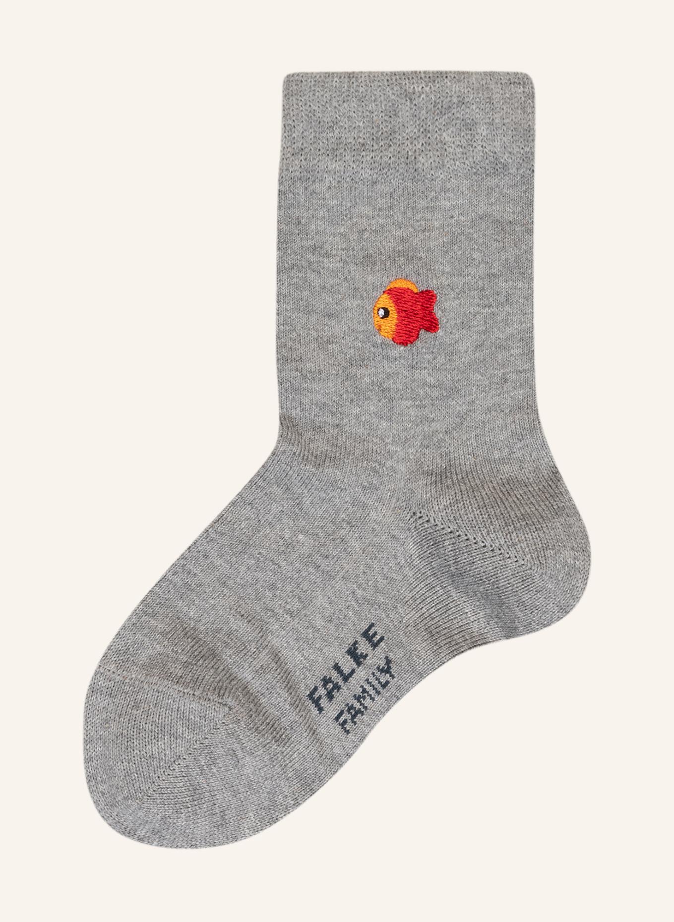 FALKE Set SUMMER & SAND ASSORTMENT: Socken und Sandförmchen: GRAU / ROT / ORANGE