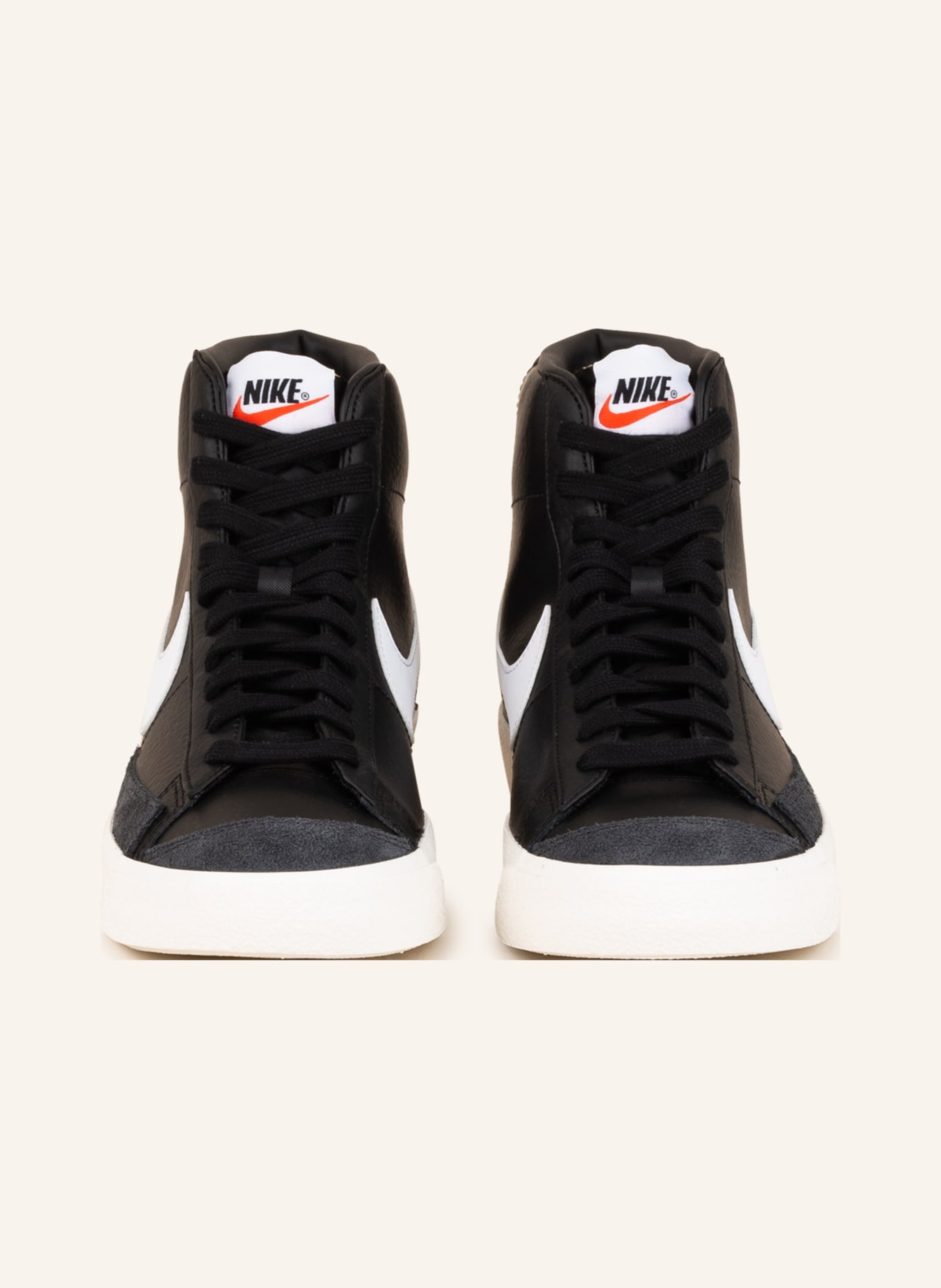 Nike High-top sneakers BLAZER MID '77, Color: BLACK/ WHITE (Image 3)
