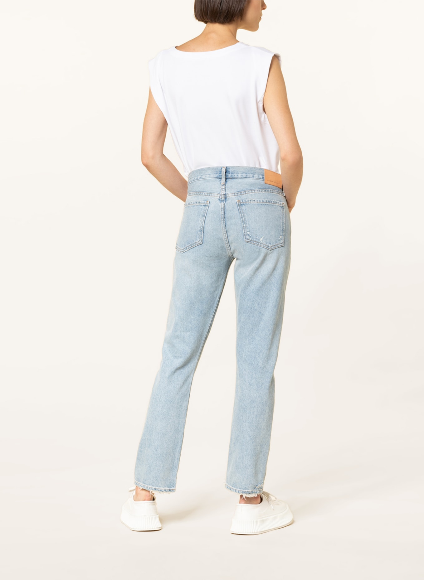 CITIZENS of HUMANITY Boyfriend jeans EMERSON , Color: Night Cap lt ind w/damage (Image 3)